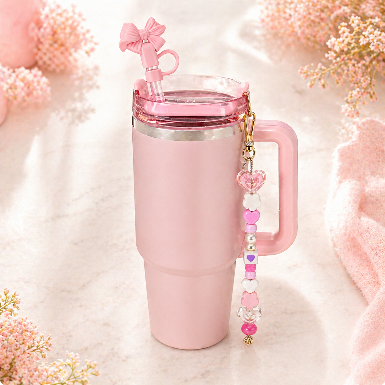 Keychain on cup